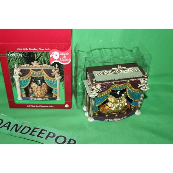 American Greetings Carlton Phantom Of The Opera All that The Phantom Asks 112 - Picture 1 of 9